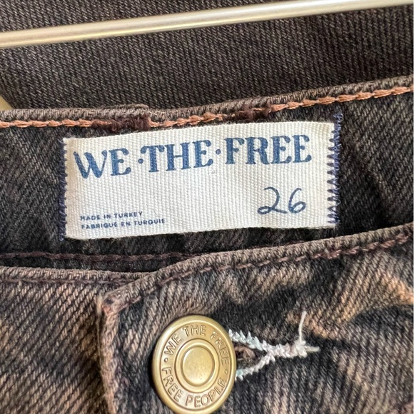 We The Free Barrel Jeans Lucky You Mid Rise Size 26 - Picture 5 of 10
